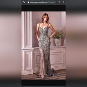 Andrea and Leo Couture Sequence Gown